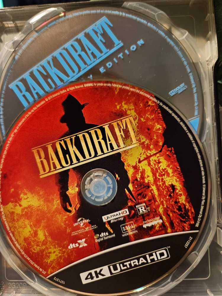 Backdraft Blu-ray movie collectible [Barcode 5071197053068] - Main Image 4