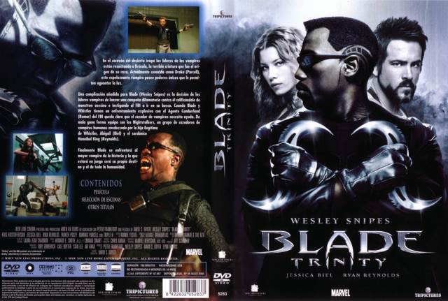 Blade Trinity DVD movie collectible [Barcode 794043781827] - Main Image 2