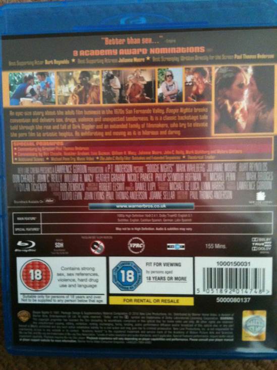 Boogie Nights Blu-ray movie collectible [Barcode 5051892014748] - Main Image 2