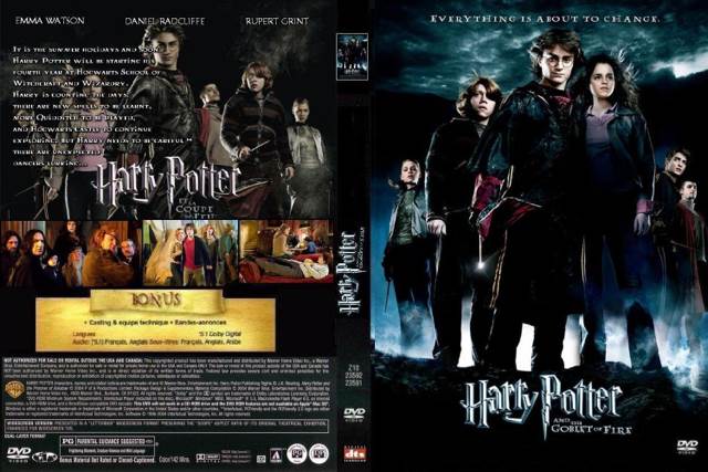 Harry Potter and the Goblet of Fire DVD movie collectible - Main Image 2