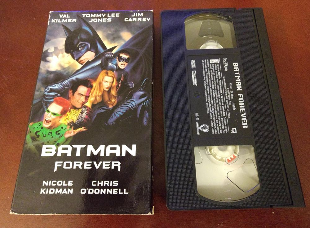 Batman Forever VHS movie collectible [Barcode 085391510031] - Main Image 3