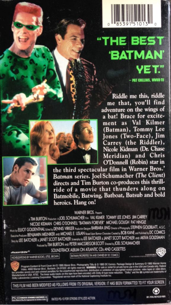 Batman #08:  Batman Forever Digital Copy movie collectible [Barcode 085391510130] - Main Image 2