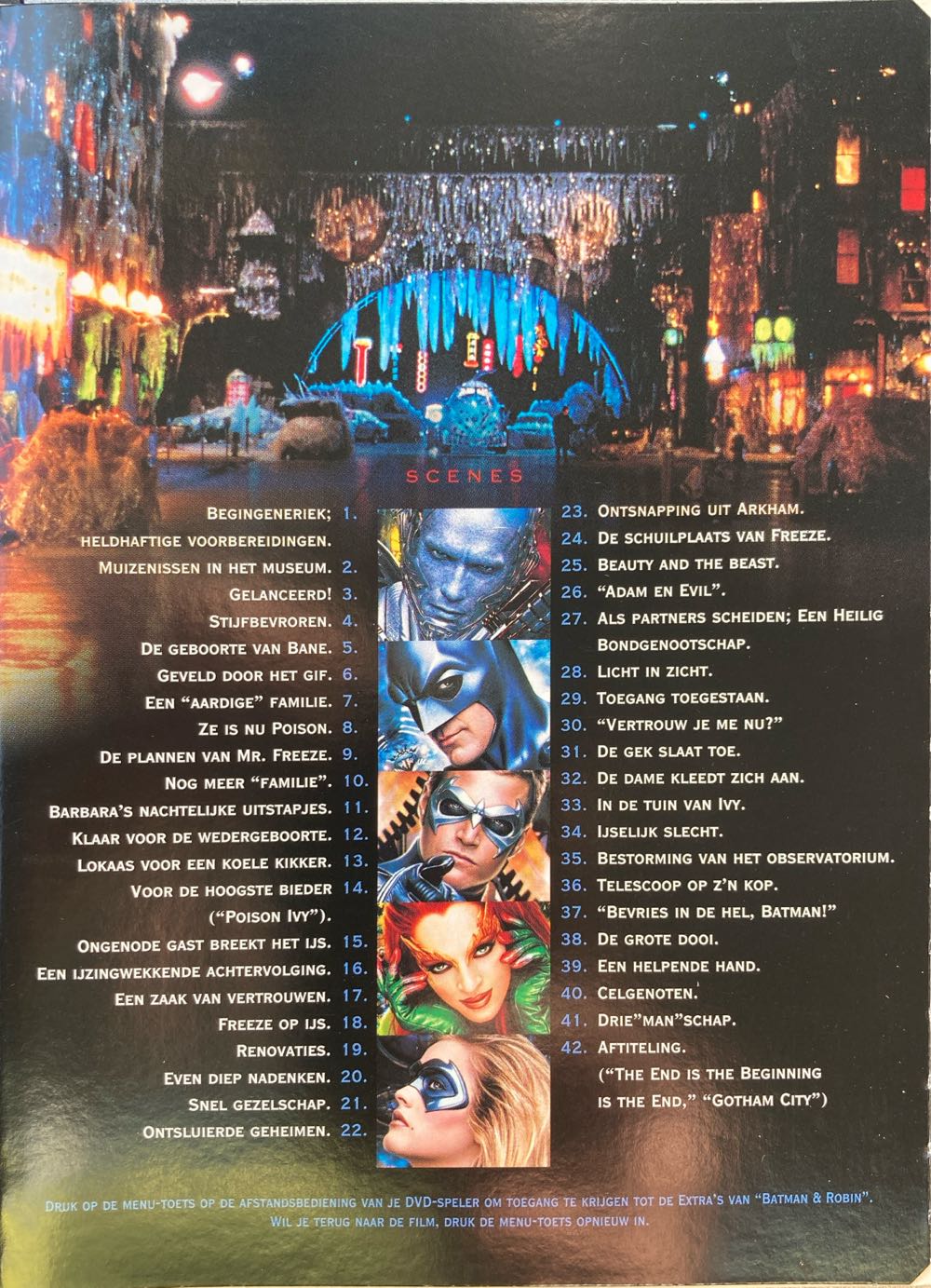 Batman & Robin DVD movie collectible [Barcode 7321931165006] - Main Image 3