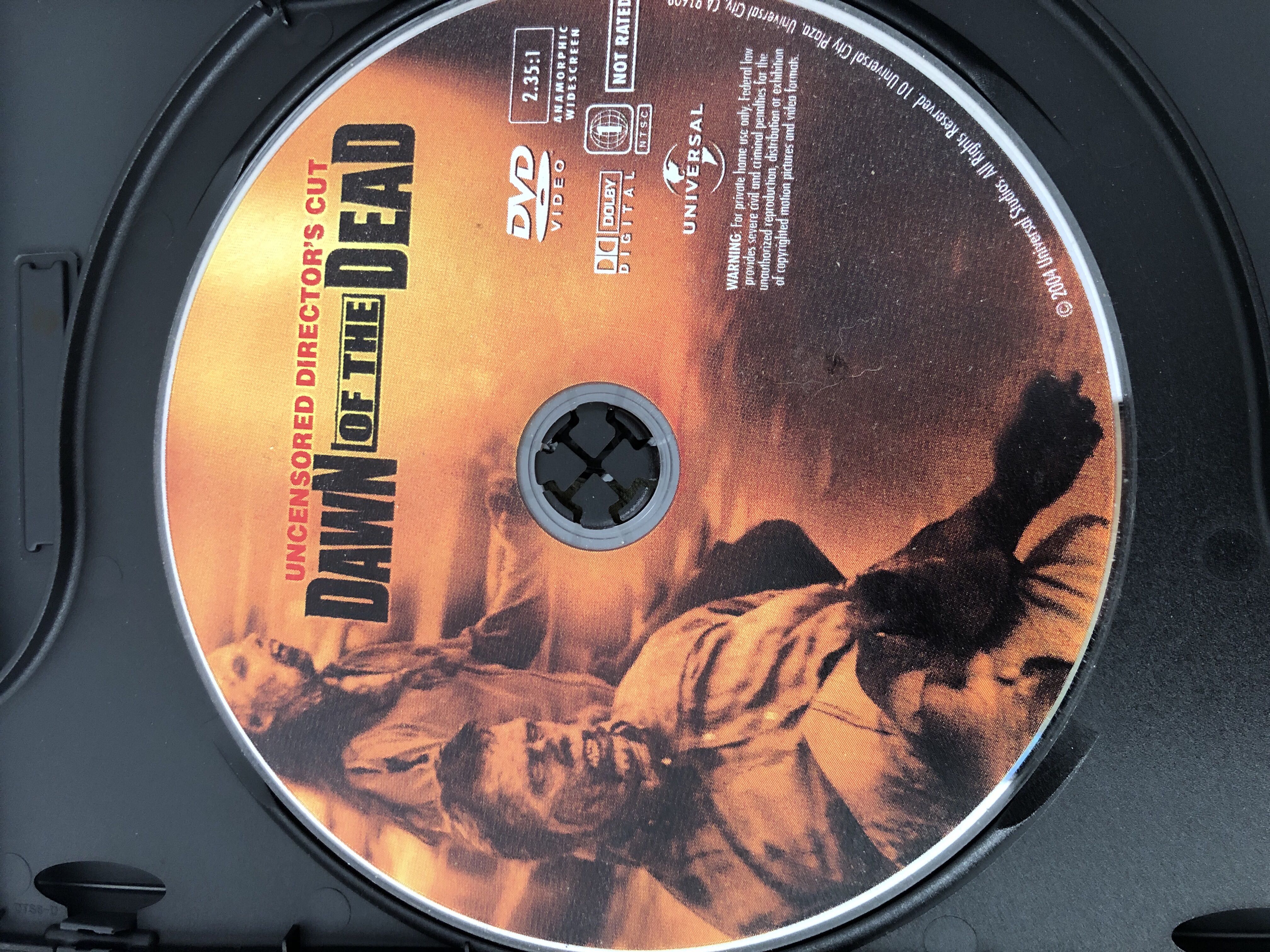 (002) Dawn Of The Dead DVD-R movie collectible [Barcode 025192386121] - Main Image 3