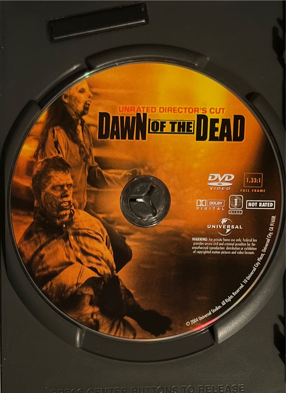 Dawn Of The Dead (Universal Unrated Director’s Cut DVD/UPC: Unknown) DVD movie collectible [Barcode 025192582028] - Main Image 4