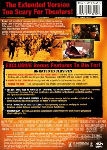 Dawn of the Dead Digital Copy movie collectible - Main Image 2