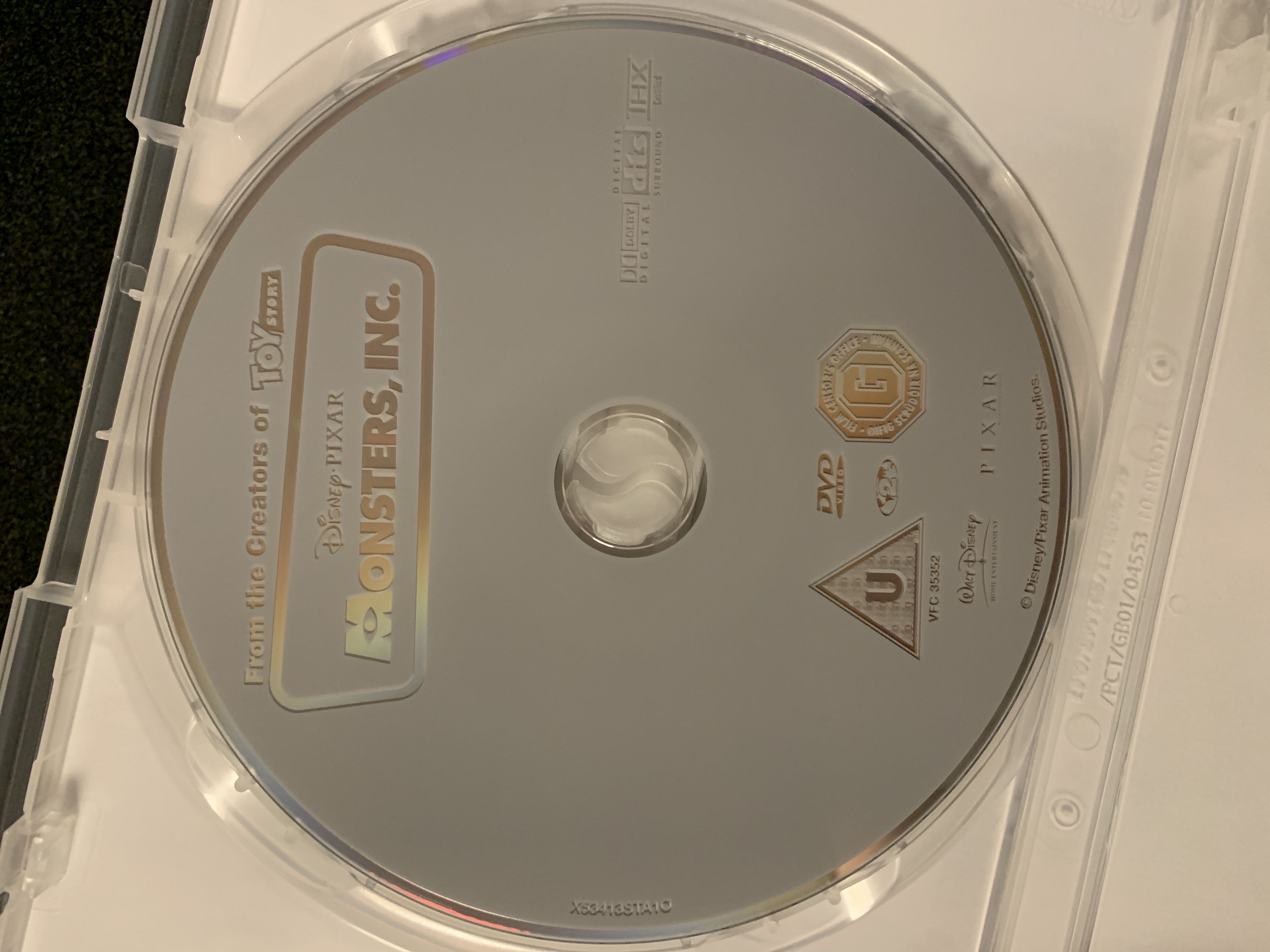 Monsters, Inc. DVD movie collectible [Barcode 5017188883986] - Main Image 4