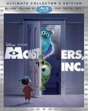 Monsters, Inc. 3D Blu-ray movie collectible [Barcode 786936827415] - Main Image 1