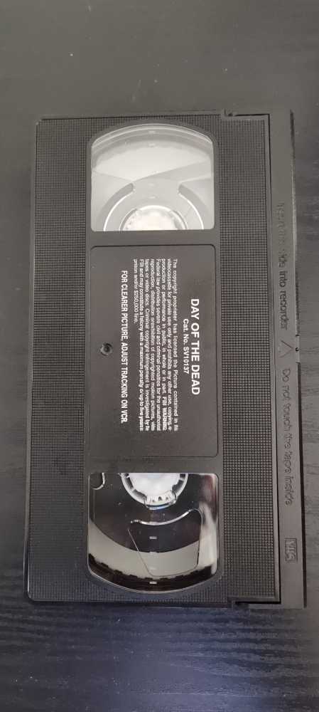 Day of the Dead VHS movie collectible [Barcode 013131013733] - Main Image 4