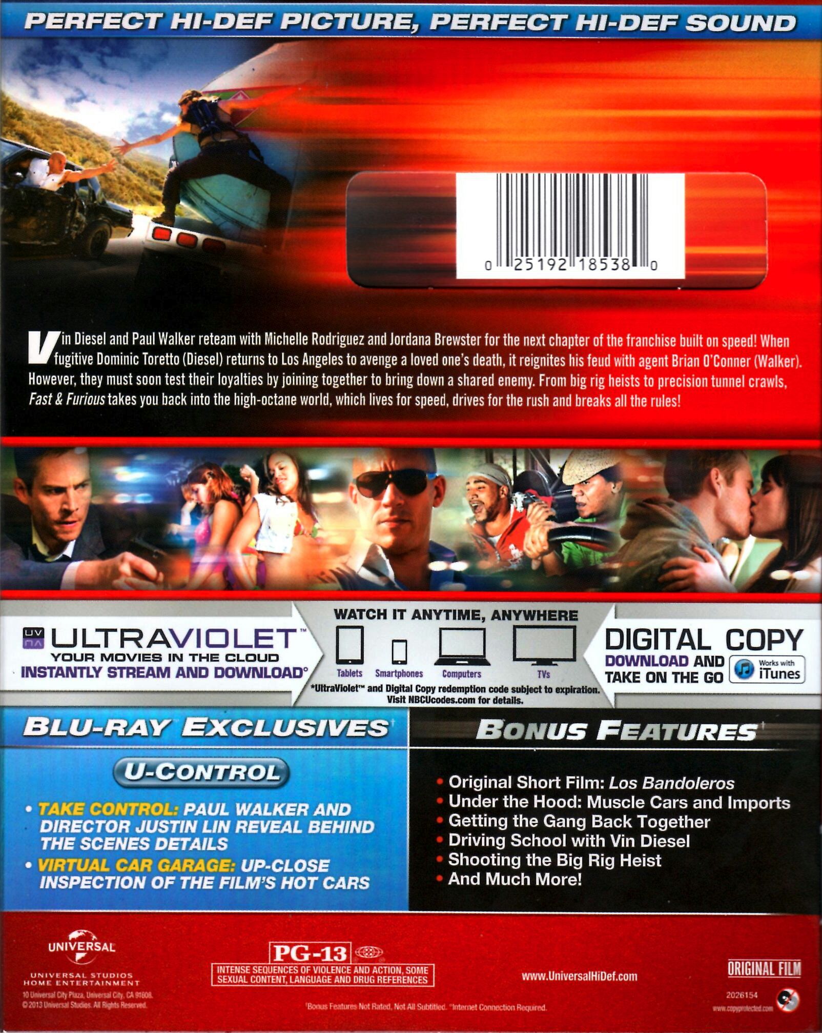 Fast & Furious Blu-ray movie collectible - Main Image 2