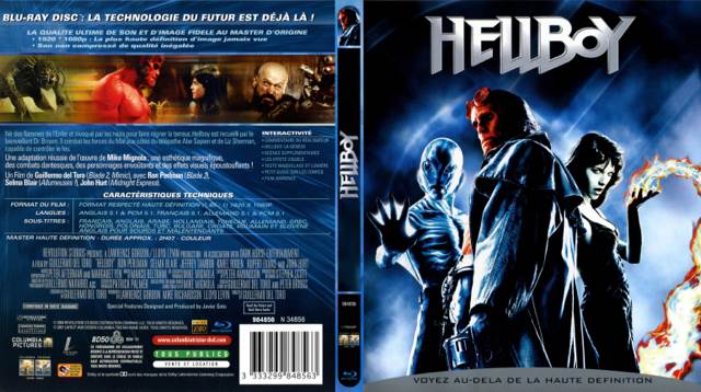 Hellboy Blu-ray movie collectible [Barcode 043396193598] - Main Image 2