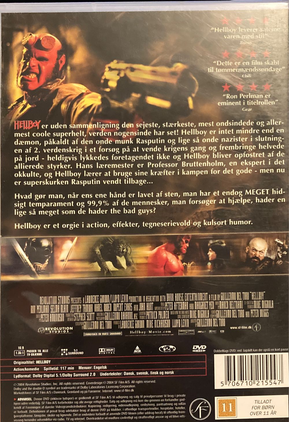 Hellboy DVD movie collectible [Barcode 5706710215547] - Main Image 2