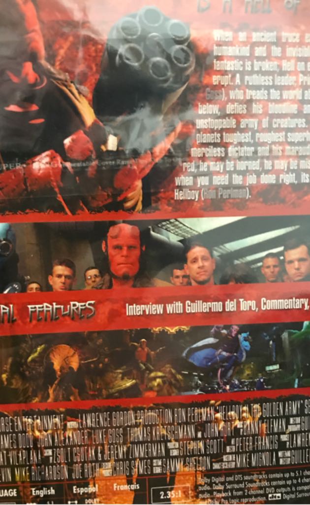 Hellboy DVD movie collectible [Barcode 7892770009825] - Main Image 1