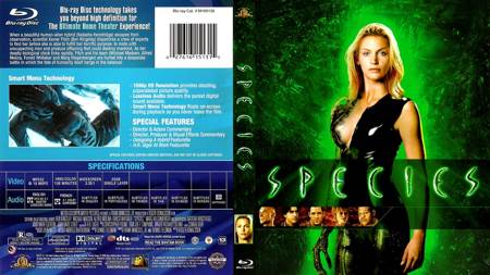 Species Blu-ray movie collectible [Barcode 027616151315] - Main Image 2