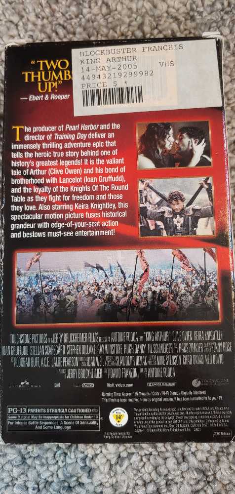 King Arthur DVD movie collectible [Barcode 8717418022105] - Main Image 2