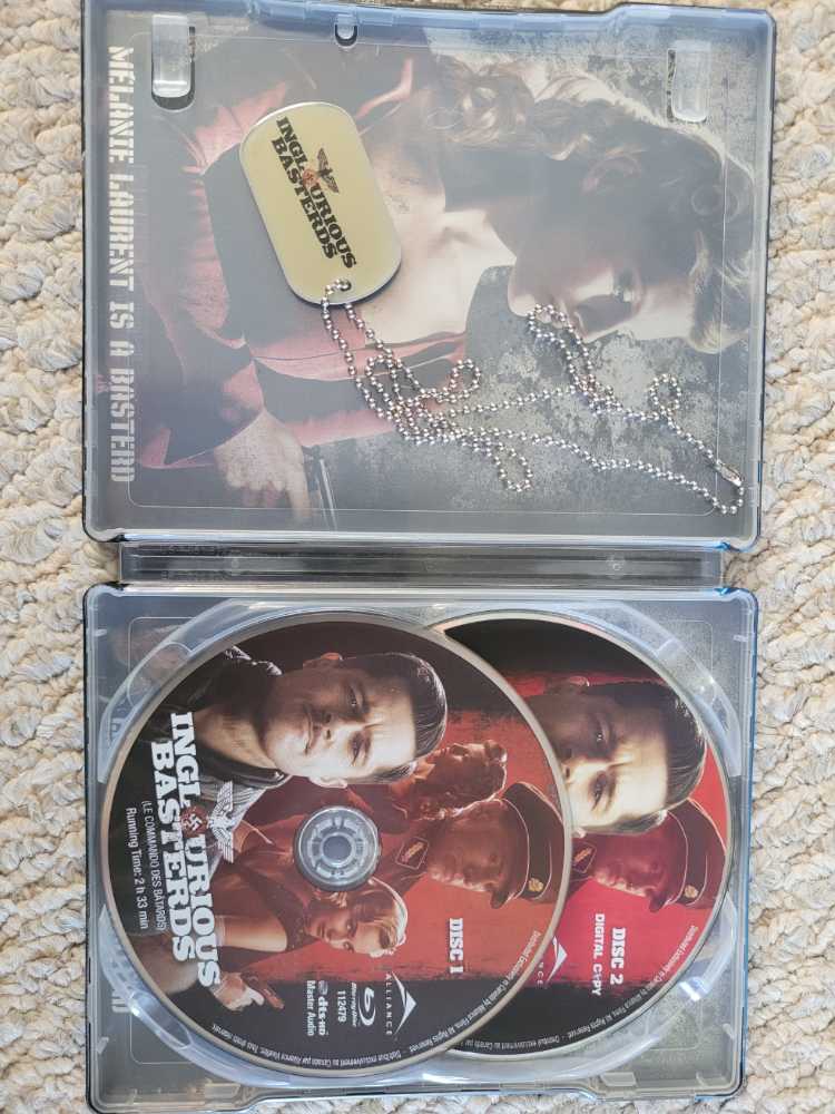 Inglorious Basterds Orig. Blu-ray movie collectible [Barcode 078814000073] - Main Image 3