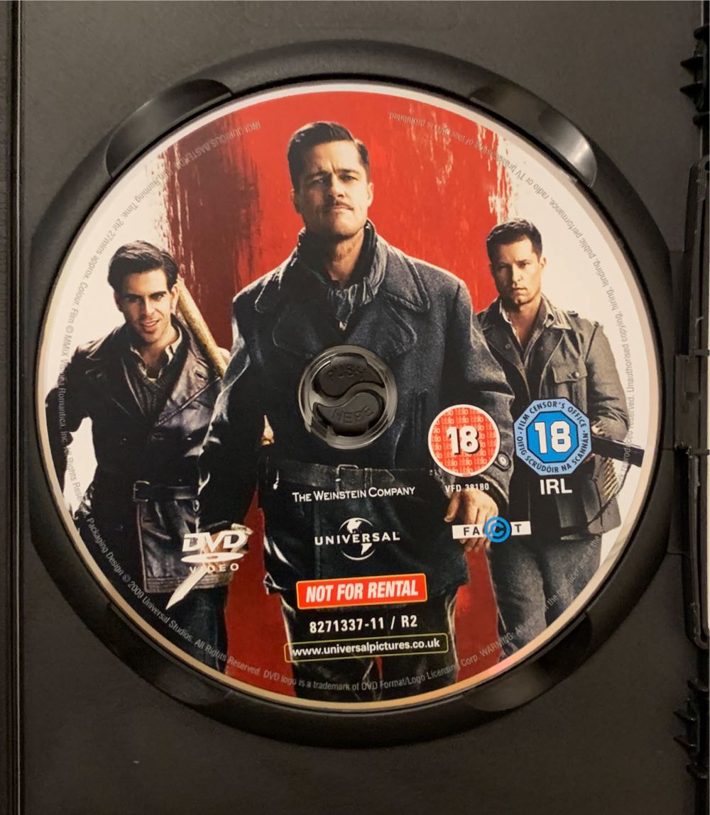 Inglourious Basterds DVD movie collectible [Barcode 5050582713374] - Main Image 3