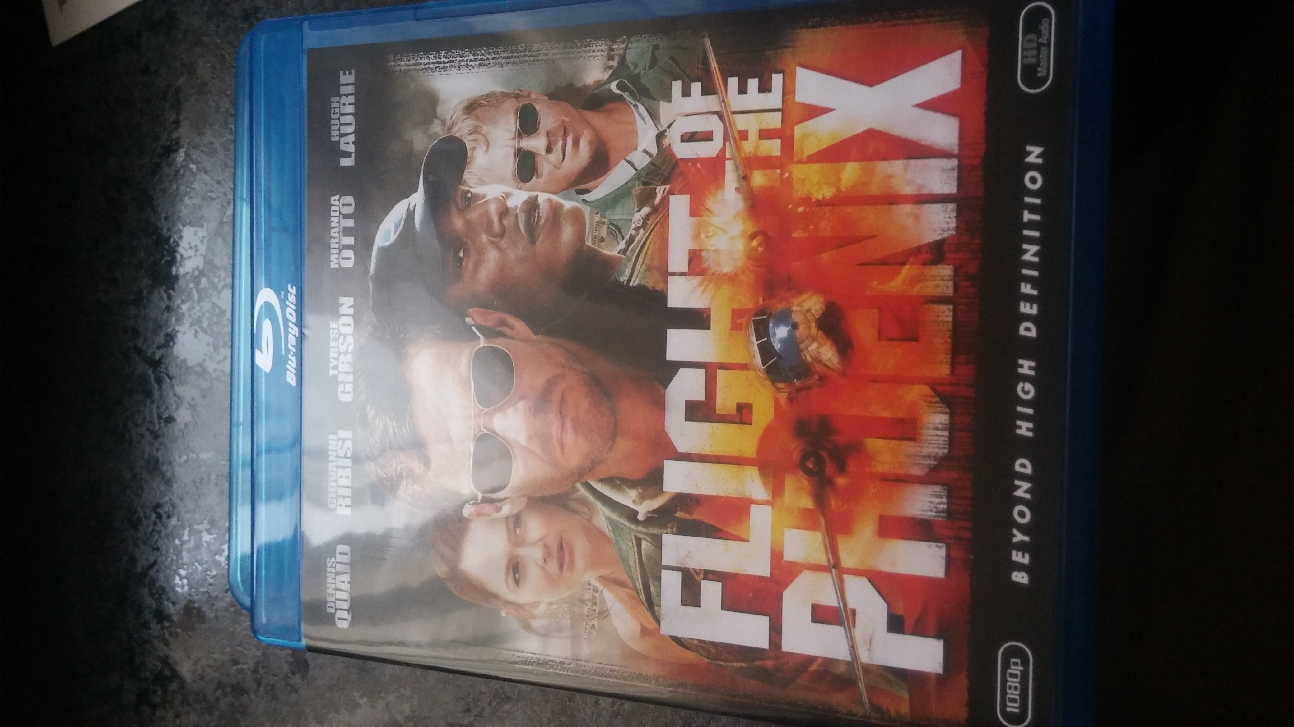 Flight of the Phoenix Blu-ray movie collectible [Barcode 024543939573] - Main Image 1