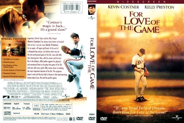 For Love of the Game DVD movie collectible [Barcode 5708758299985] - Main Image 2