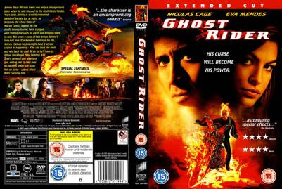 Ghost Rider DVD movie collectible [Barcode 043396163119] - Main Image 2