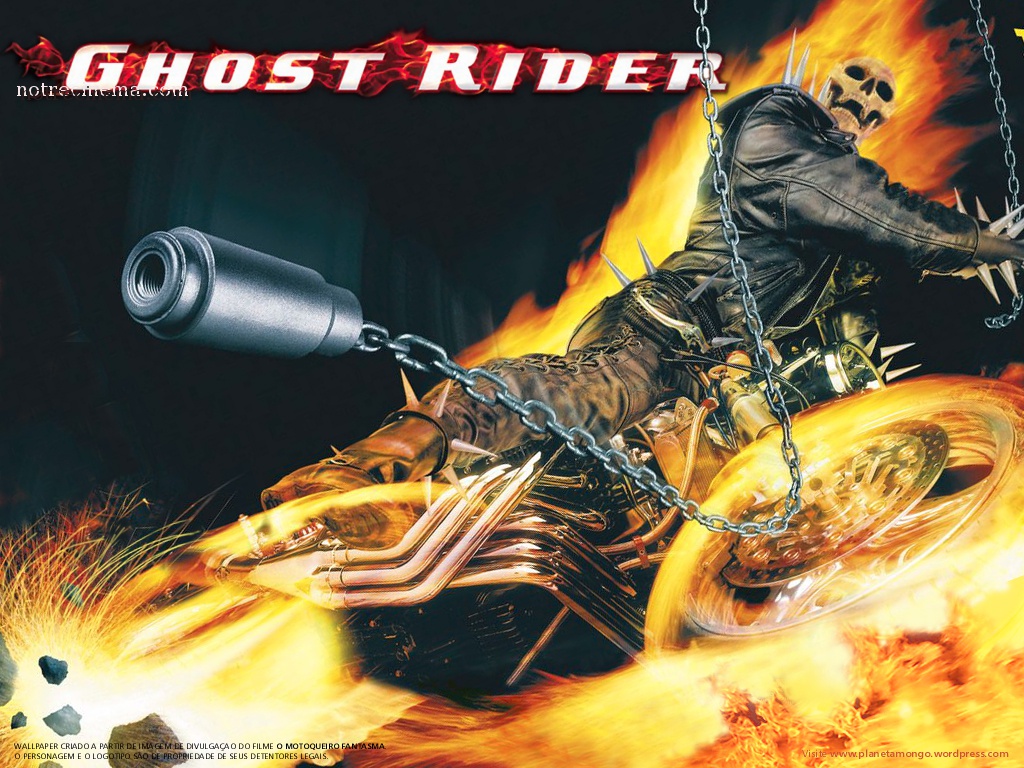 Ghost Rider Blu-ray movie collectible [Barcode 043396195844] - Main Image 3