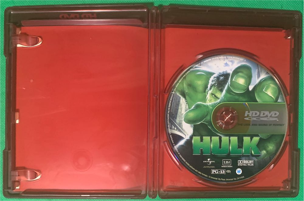 Hulk HD DVD movie collectible [Barcode 025193129628] - Main Image 3