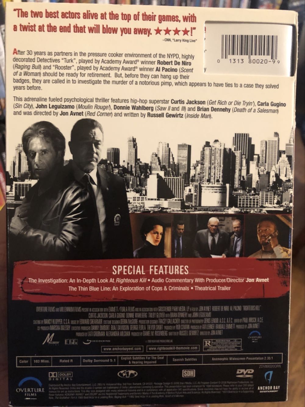 The Hangover 1  (yellow Cd Case) DVD movie collectible [Barcode 548254565] - Main Image 4