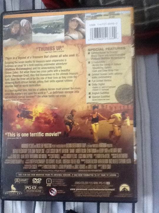 Sahara DVD movie collectible [Barcode 5050582398816] - Main Image 2