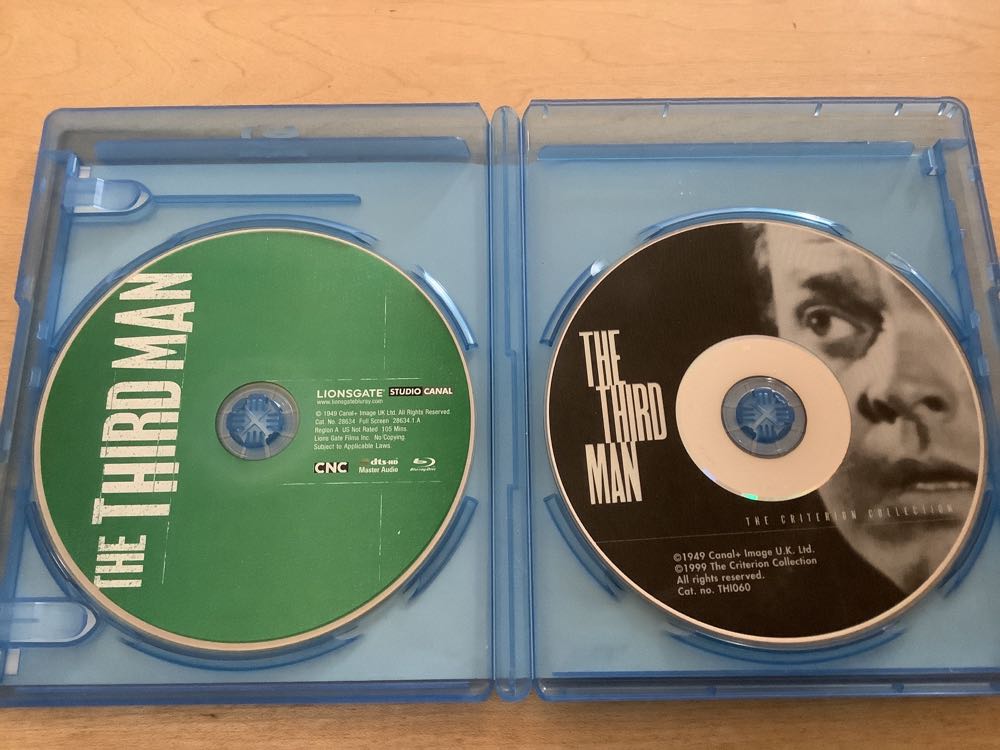 The Third Man Blu-ray movie collectible [Barcode 012236110477] - Main Image 3