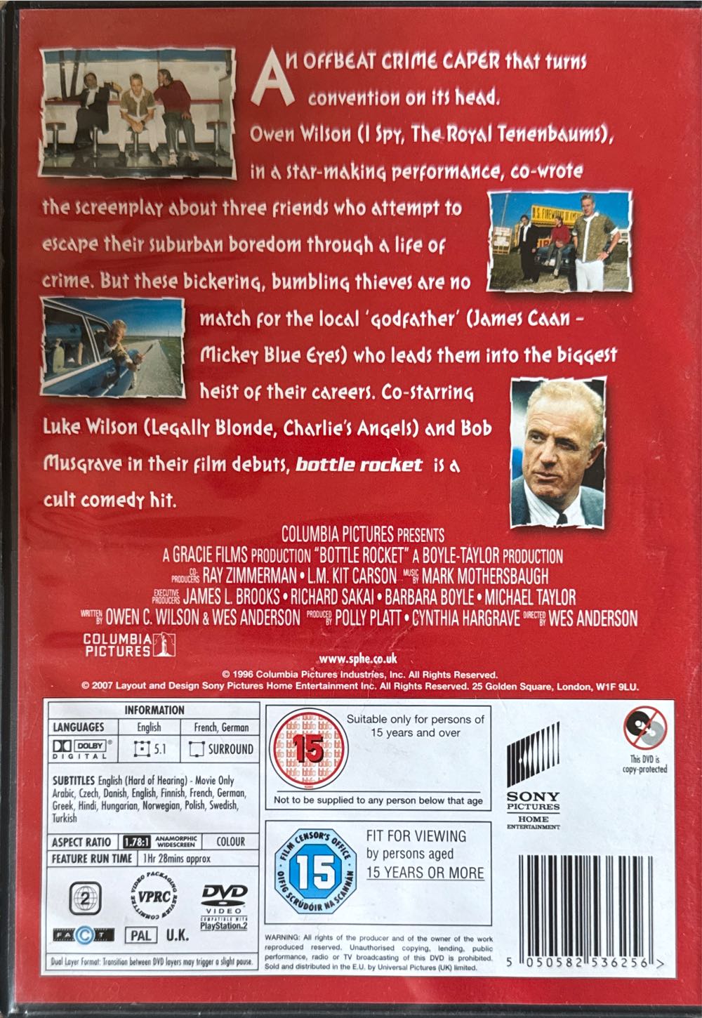 Bottle Rocket Fandango at Home movie collectible [Barcode 5050582536256] - Main Image 2