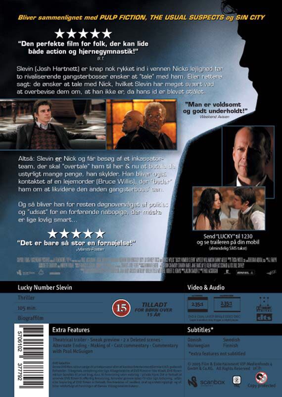 Lucky Number Slevin DVD movie collectible [Barcode 5706141777799] - Main Image 2