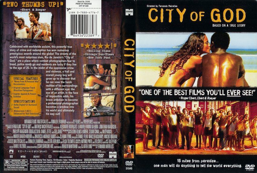 City of God DVD-R movie collectible [Barcode 0031398137269] - Main Image 2