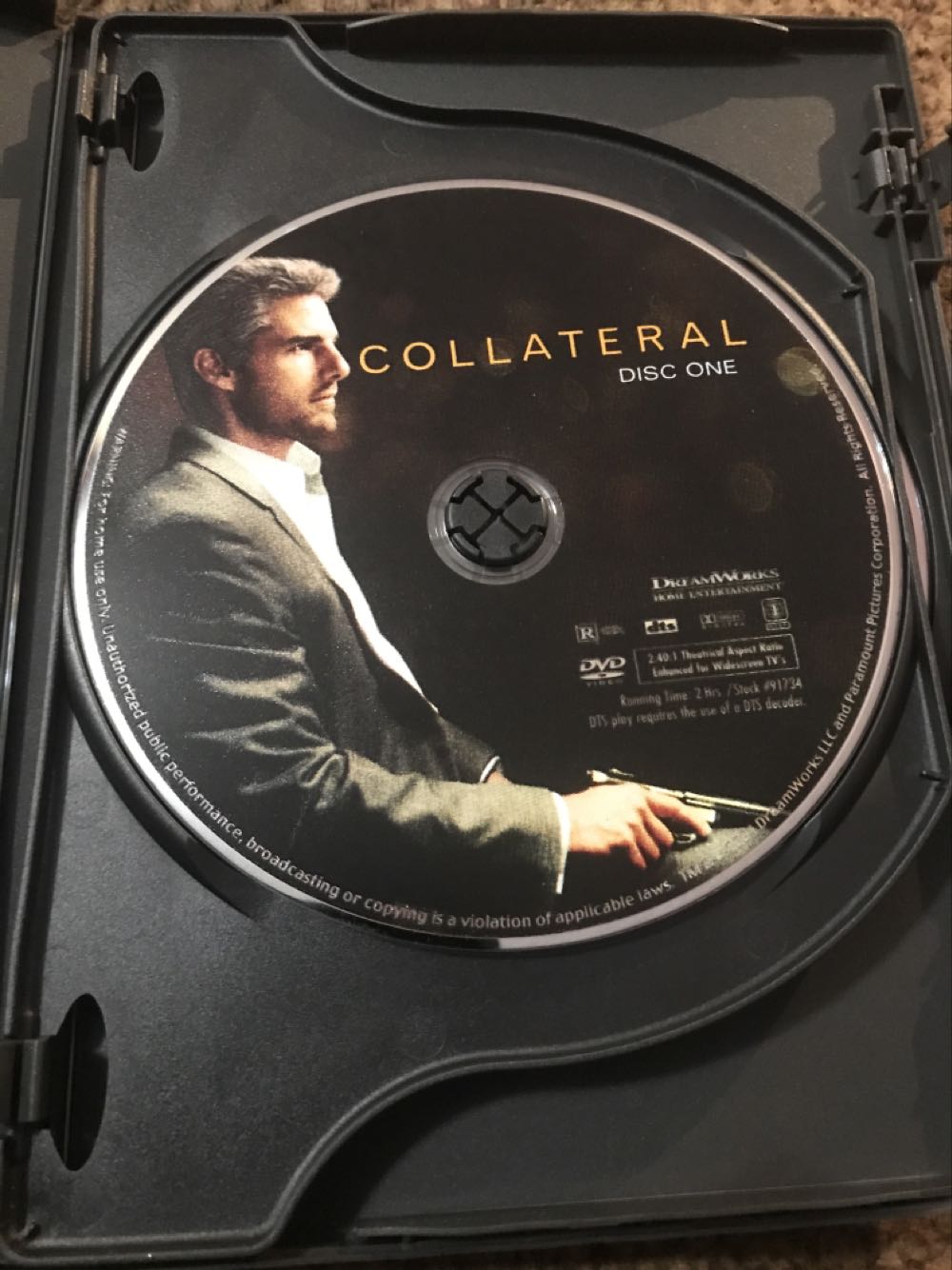 Colateral (Tom Cruise) DVD movie collectible [Barcode 7506005909421] - Main Image 3