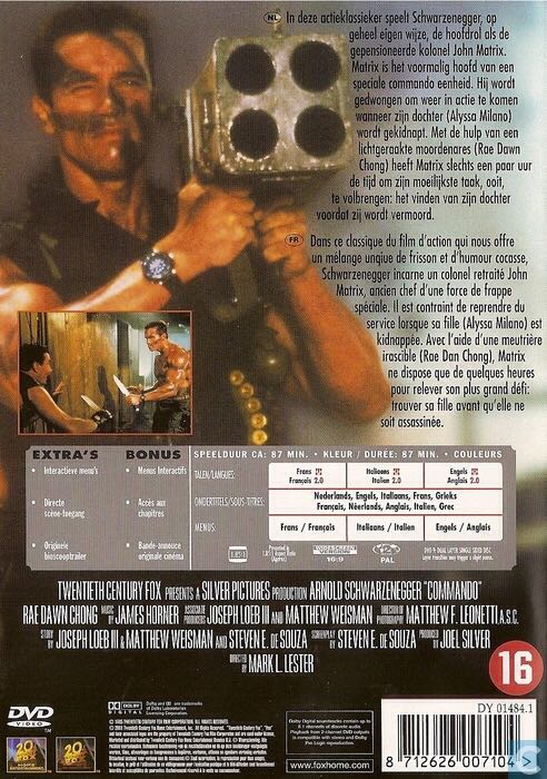 Commando Digital Copy movie collectible [Barcode 024543029786] - Main Image 2