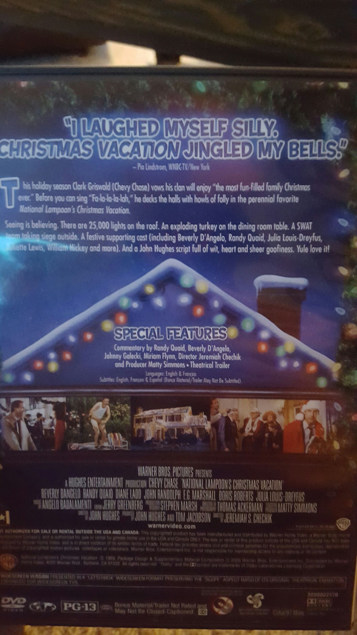 National Lampoons Christmas Vacation DVD movie collectible - Main Image 2