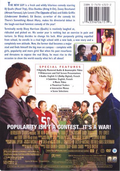 The New Guy DVD movie collectible [Barcode 011575061518] - Main Image 2