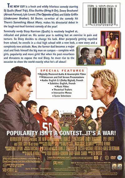 The New Guy DVD movie collectible [Barcode 043396098923] - Main Image 2