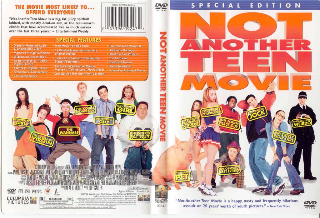 Not Another Teen Movie; 3 Movie Collectors Pack DVD movie collectible [Barcode 5050582853995] - Main Image 2