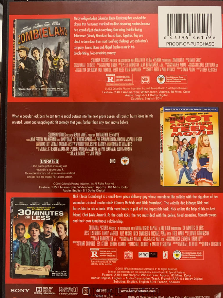 Not Another Teen Movie Digital Copy movie collectible [Barcode 6420201153567] - Main Image 2