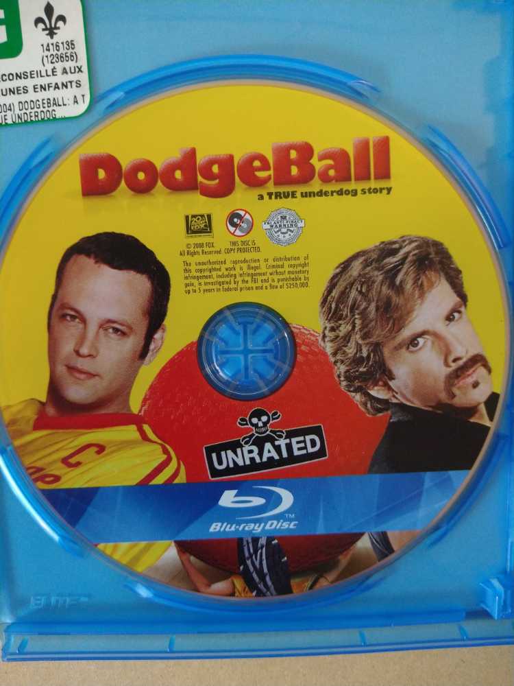 Dodgeball: True Underdog Story Blu-ray movie collectible [Barcode 024543525936] - Main Image 3