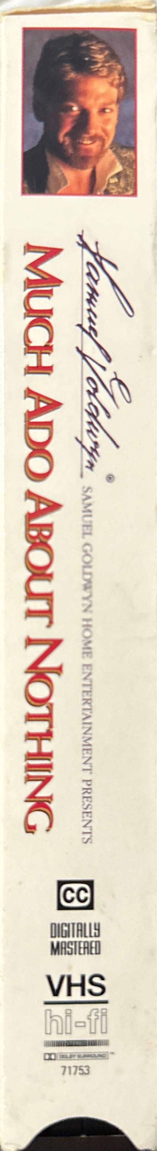 Much Ado About Nothing VHS movie collectible [Barcode 043396717534] - Main Image 3