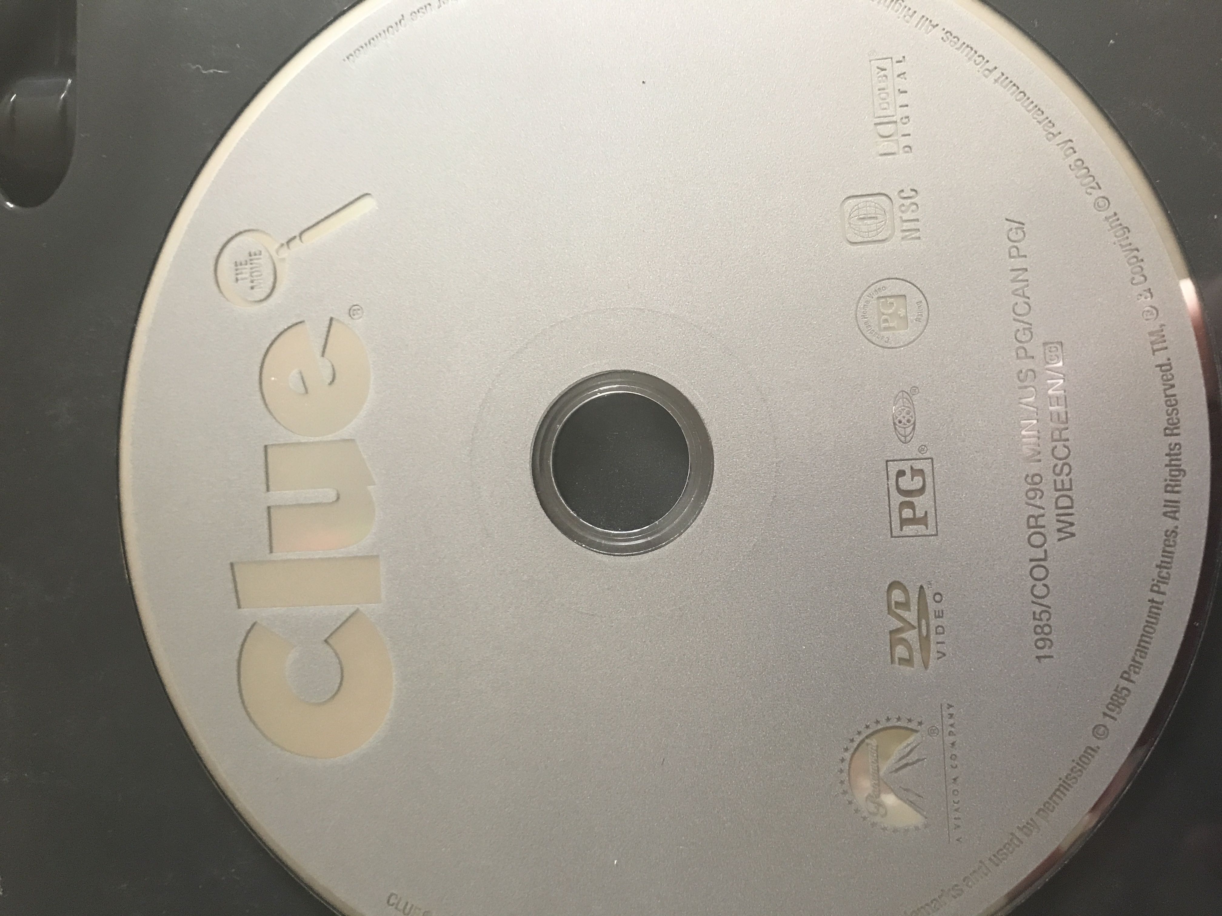 Clue Digital Copy movie collectible [Barcode 097360184020] - Main Image 3
