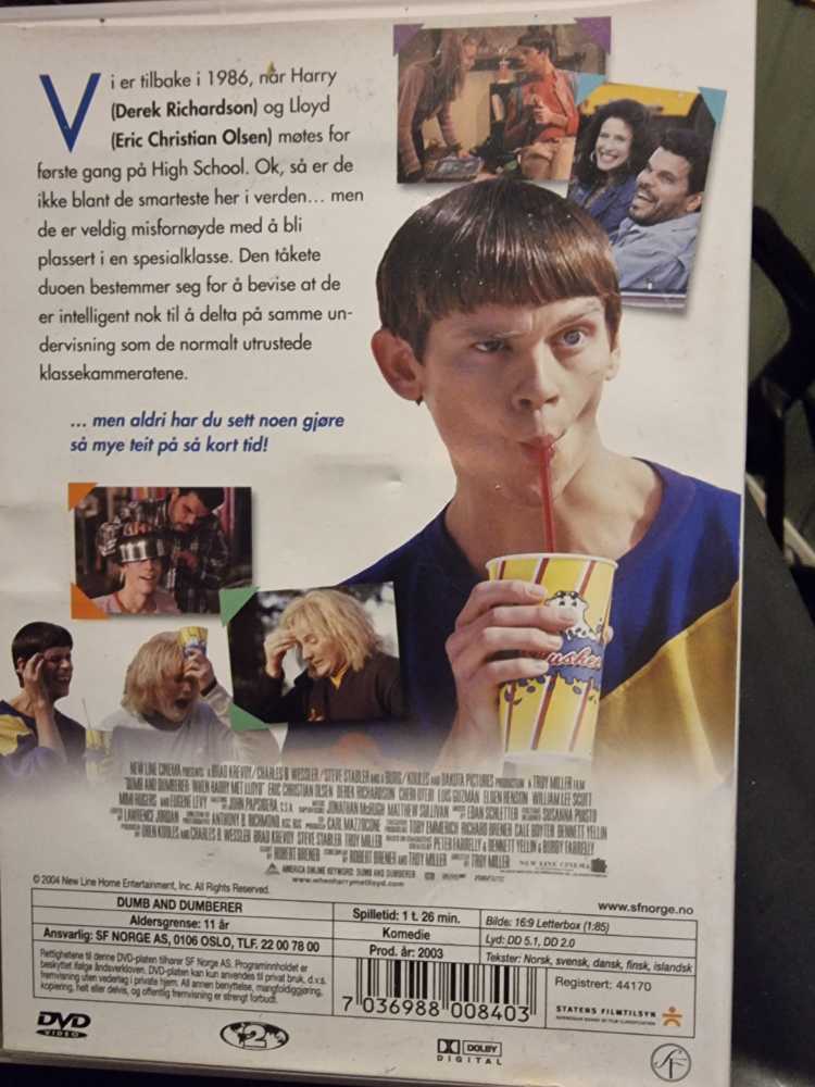 Dumb and Dumberer: When Harry Met Lloyd DVD movie collectible [Barcode 7036988008403] - Main Image 3
