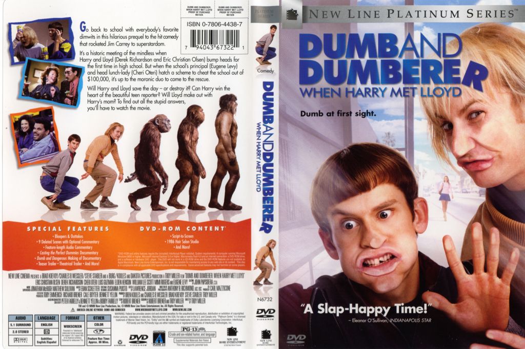 Dumb And Dumberer: When Harry Met Lloyd DVD movie collectible [Barcode 794043673221] - Main Image 2