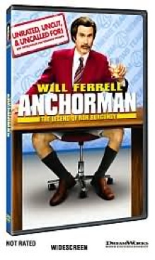 Anchorman: The Legend of Ron Burgundy DVD movie collectible [Barcode 5050583013886] - Main Image 1