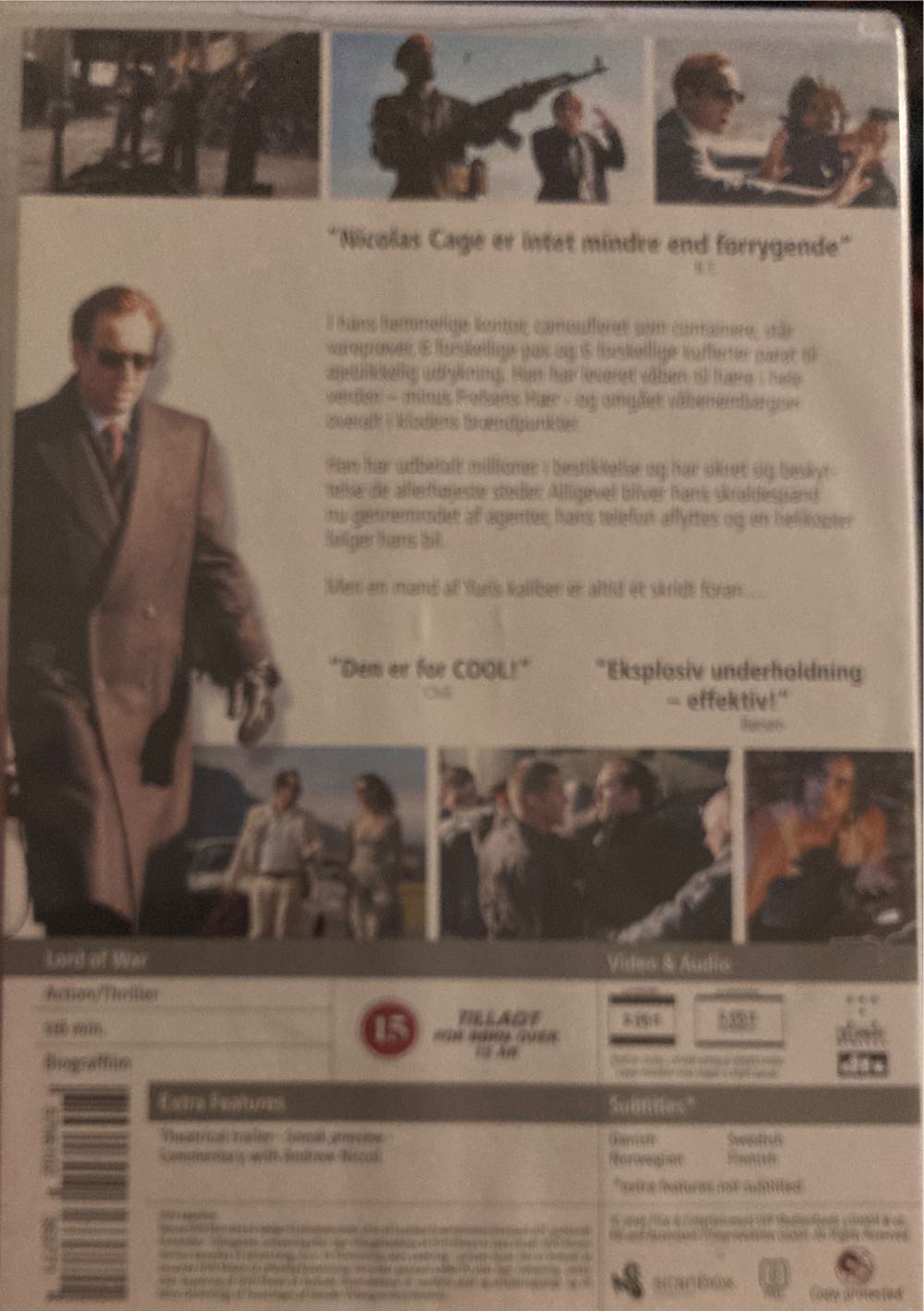 Lord of War DVD movie collectible [Barcode 5706102363771] - Main Image 2