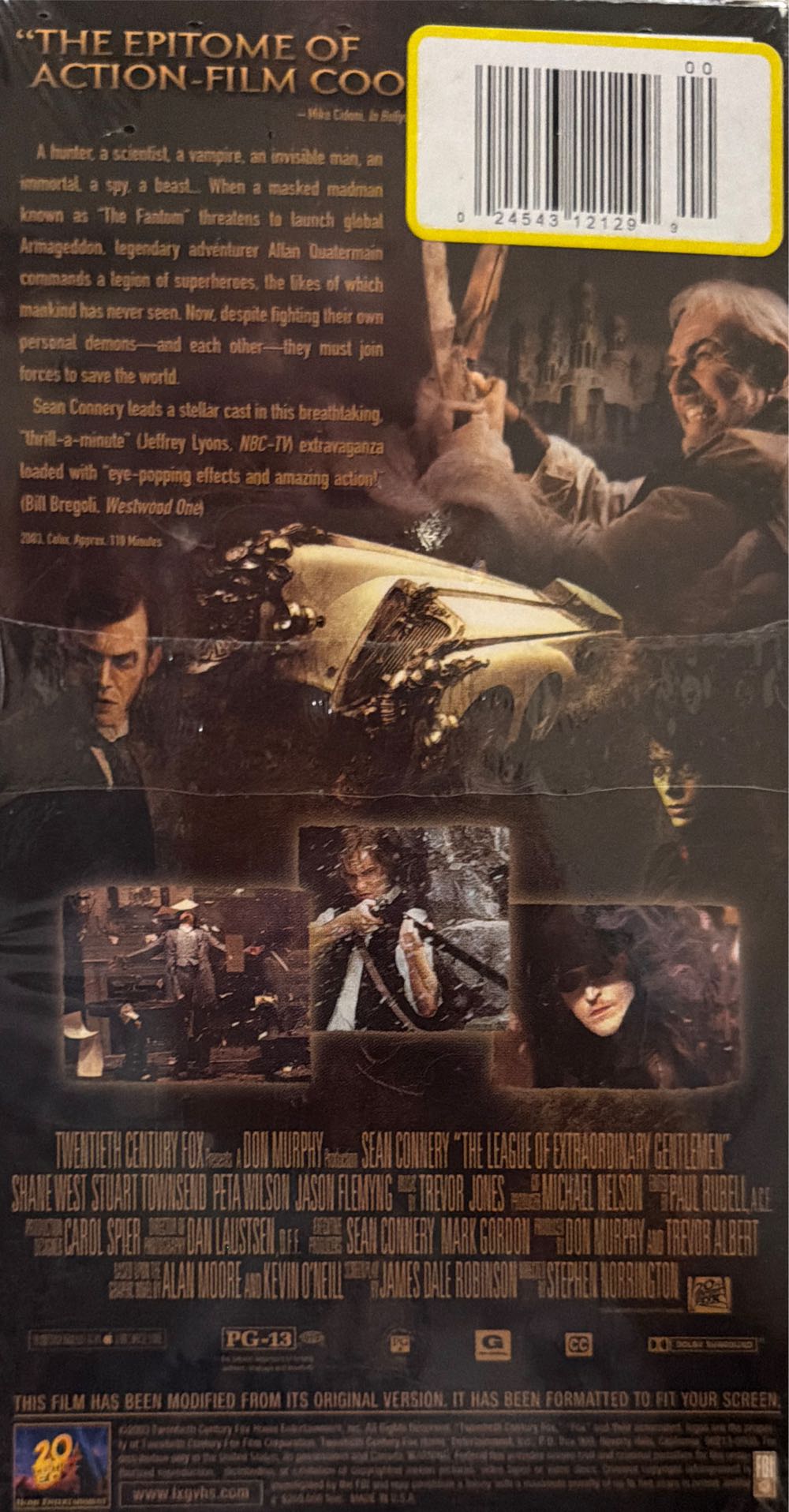 The League of Extraordinary Gentlemen VHS movie collectible [Barcode 54812239] - Main Image 2