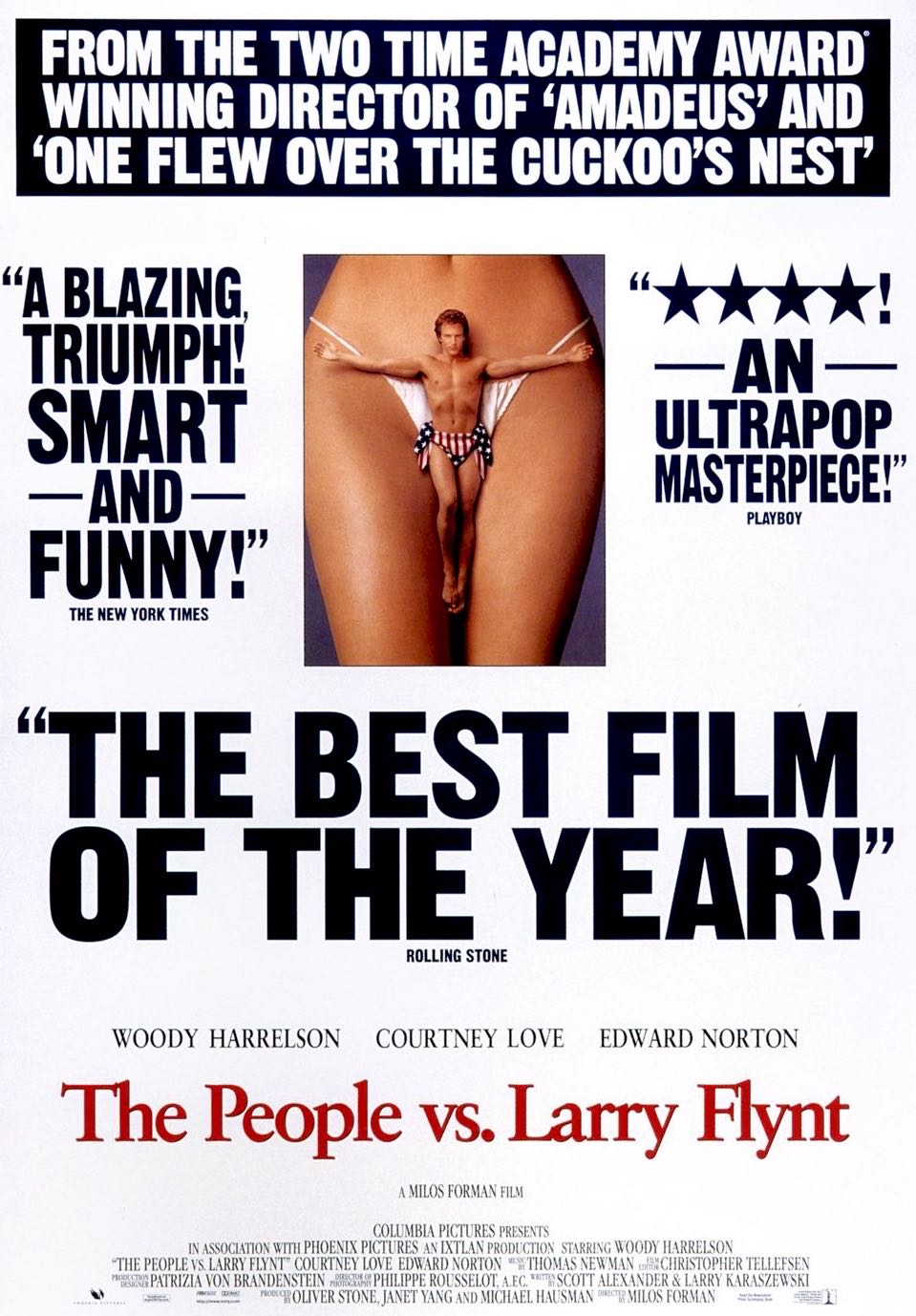 The People vs. Larry Flynt Blu-ray movie collectible [Barcode 9317731056055] - Main Image 3