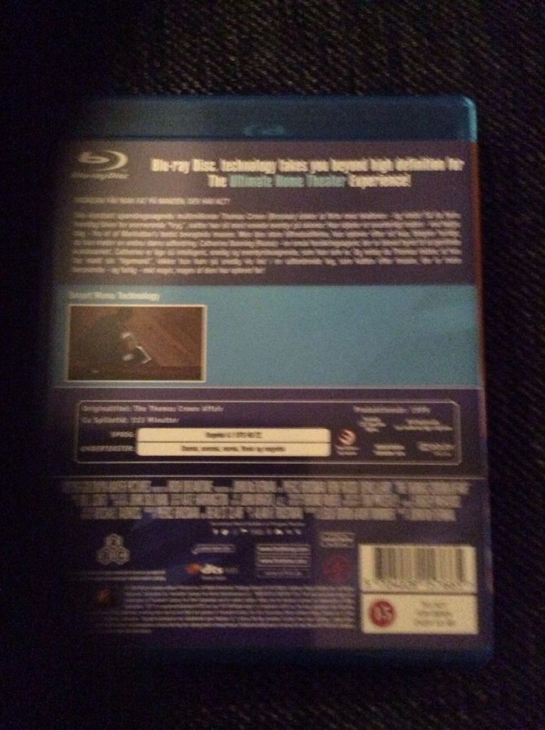 Thomas Crown Affæren Blu-ray movie collectible [Barcode 5704028157665] - Main Image 2