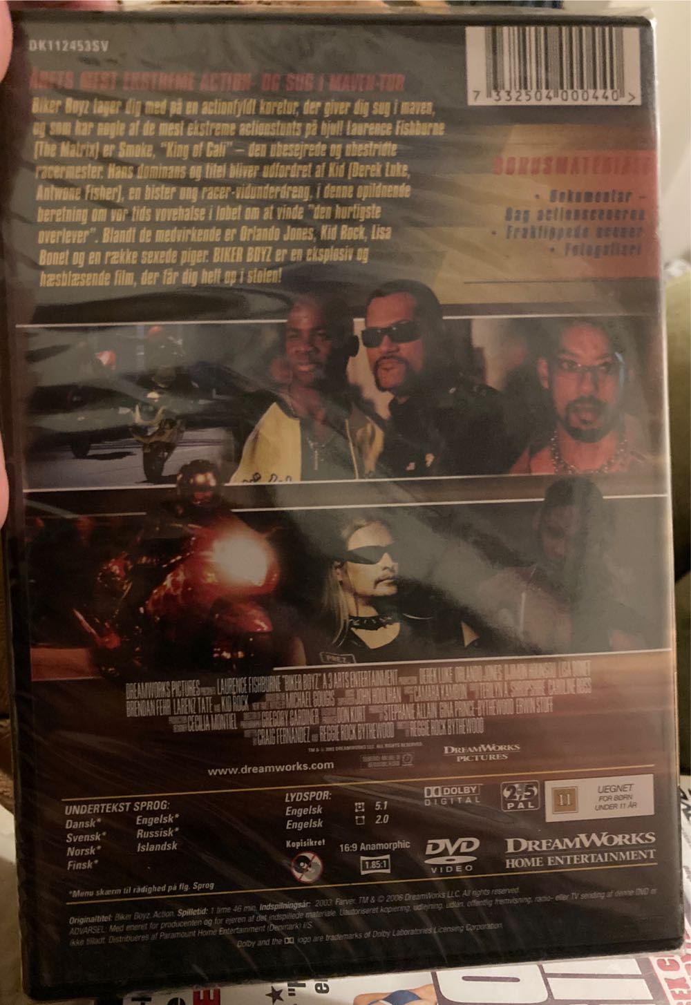 Biker Boyz DVD movie collectible [Barcode 7332504000440] - Main Image 2